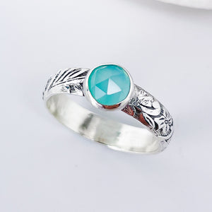 Petite Sterling Silver Ring - Harmony Talisman