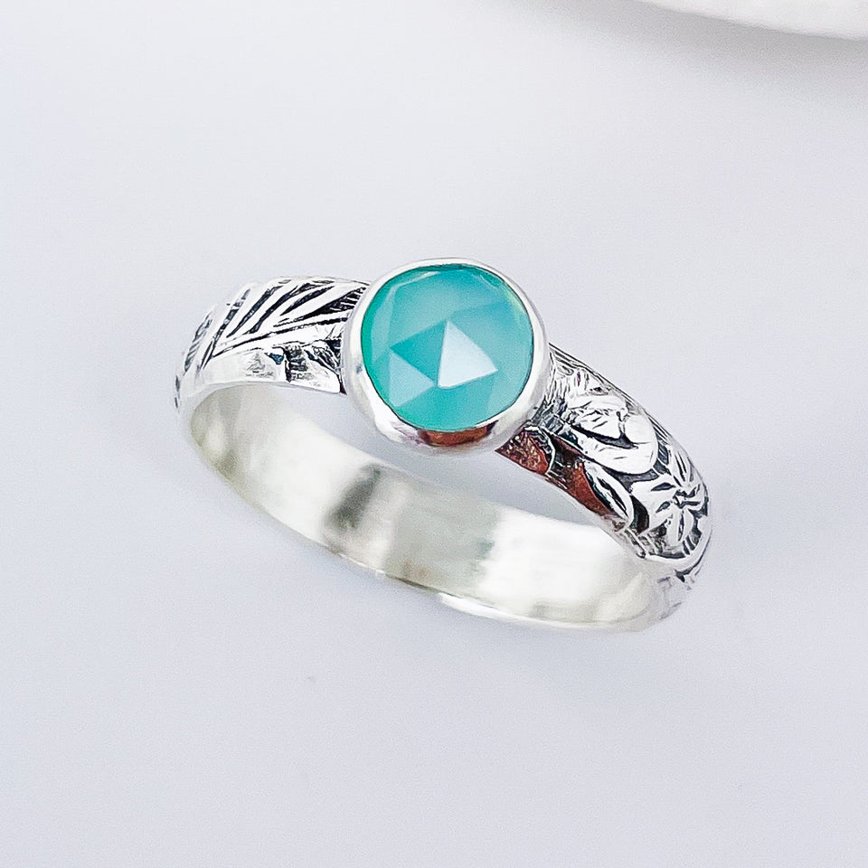 Petite Sterling Silver Ring - Harmony Talisman