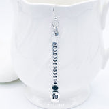 Sterling Silver “Fly” Earring "Words Wisdom Totem Collection"