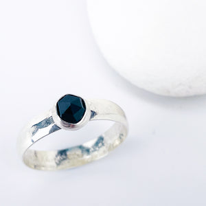 Sterling Stack Rings with Gemstones