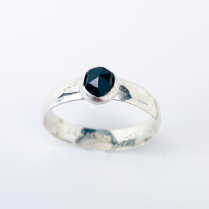 Sterling Stack Rings with Gemstones