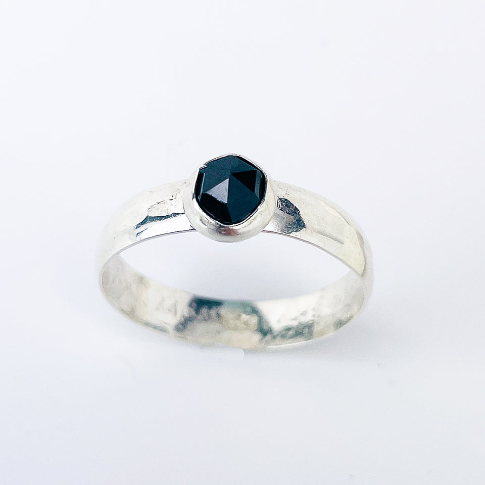 Sterling Stack Rings with Gemstones