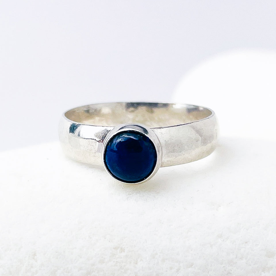 Sterling Stack Rings with Gemstones