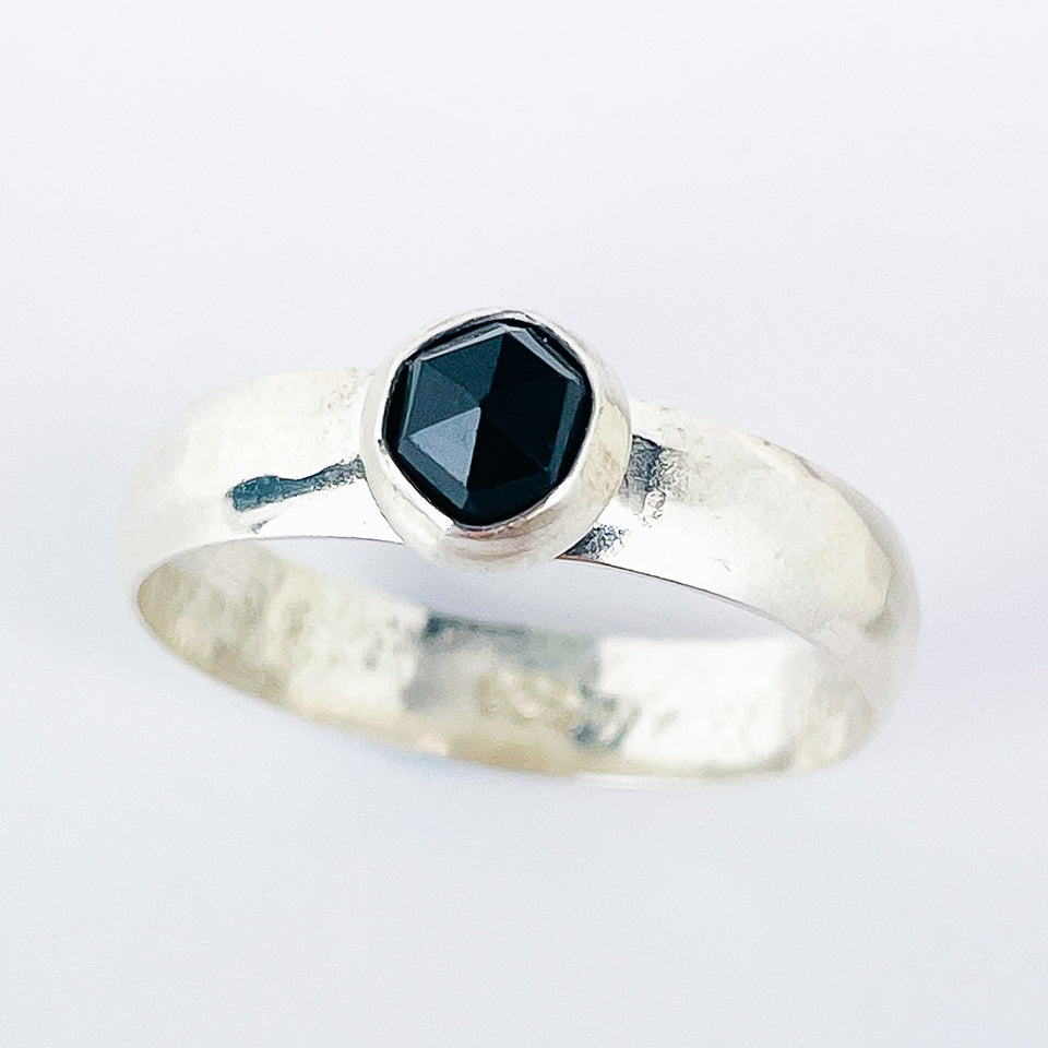Sterling Stack Rings with Gemstones