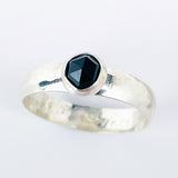 Sterling Stack Rings with Gemstones