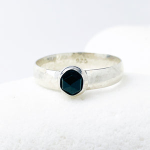 Sterling Stack Rings with Gemstones