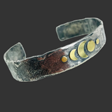 Celestial Cuff Bracelet Sterling Silver
