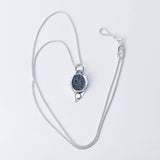 Sterling Silver Druzy Necklace - Illumination Talisman