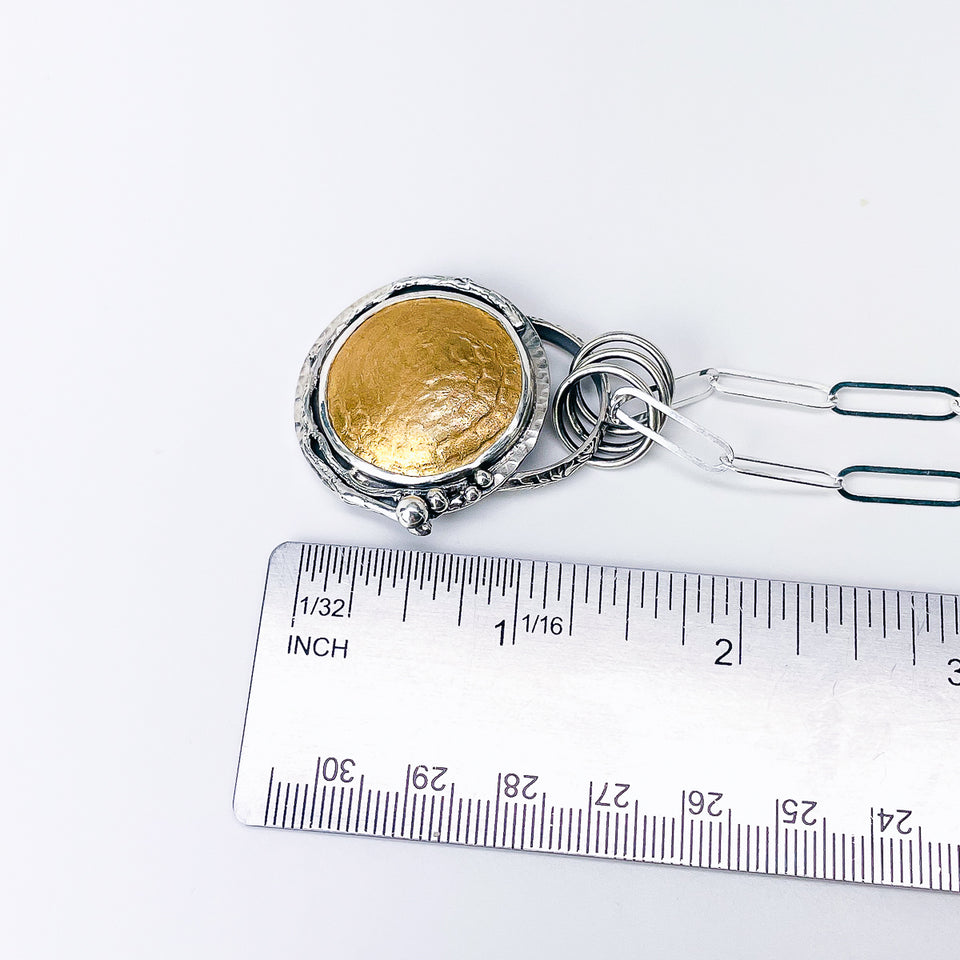 Bronze Pendant Necklace - Ancestral Talisman
