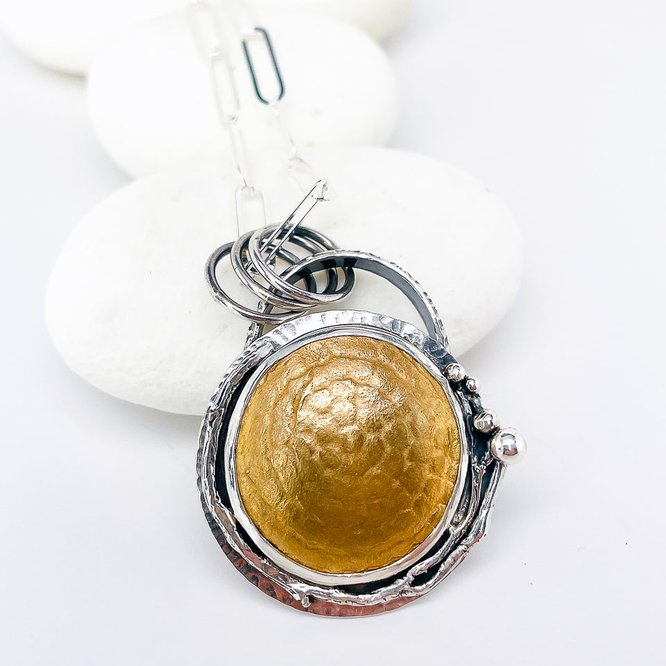 Bronze Pendant Necklace - Ancestral Talisman