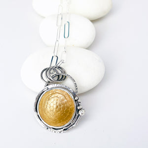Bronze Pendant Necklace - Ancestral Talisman