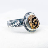 Bronze Ring Women’s - Rose Ring Size 6
