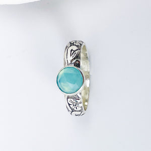 Petite Sterling Silver Ring - Harmony Talisman