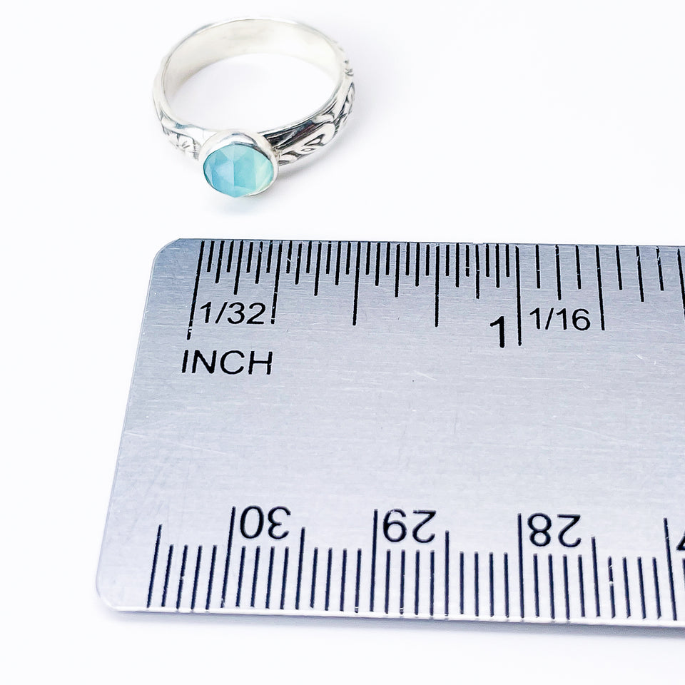Petite Sterling Silver Ring - Harmony Talisman