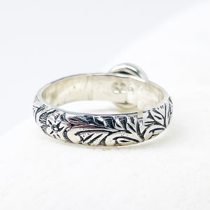 Petite Sterling Silver Ring - Harmony Talisman