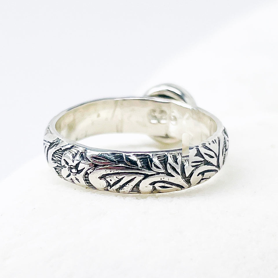Petite Sterling Silver Ring - Harmony Talisman