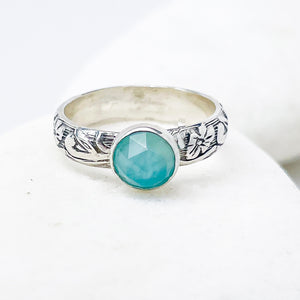 Petite Sterling Silver Ring - Harmony Talisman