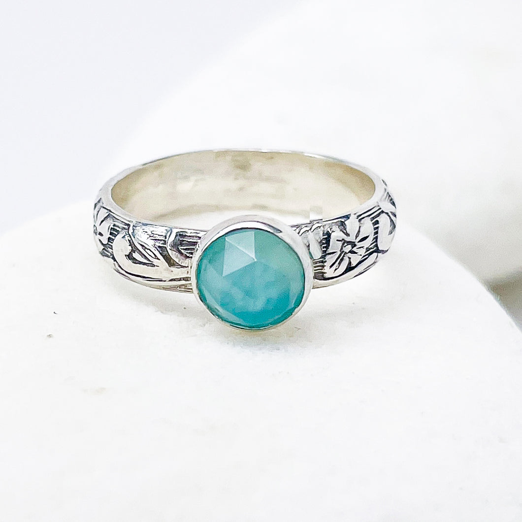 Petite Sterling Silver Ring - Harmony Talisman