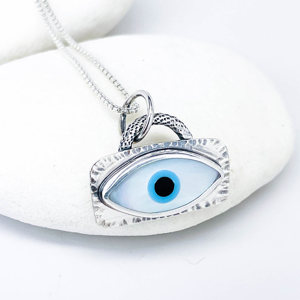 Eye of Protection Talisman - Pendant Necklace