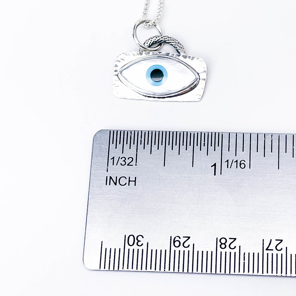 Eye of Protection Talisman - Pendant Necklace