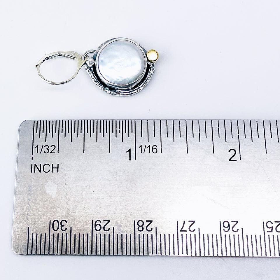 Sterling Silver Freshwater Pearl Earrings
