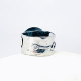 Sterling Silver Freshwater Pearl Ring - Natures Grace Talisman Size 7.5