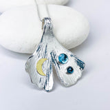 Ginkgo Pendant Necklace - Celestial Grace Talisman
