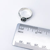 Sterling Silver Rose Ring Size 7 1/2 - Love Talisman