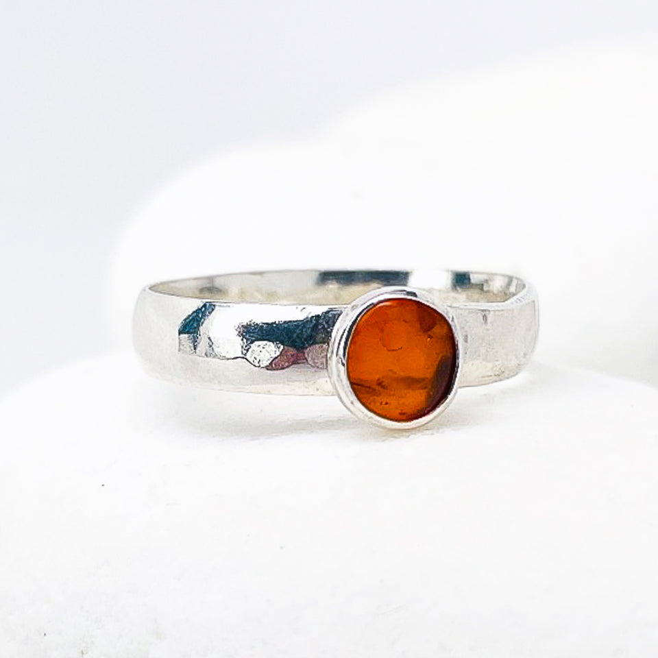 Sterling Stack Rings with Gemstones