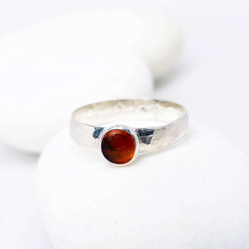 Sterling Stack Rings with Gemstones