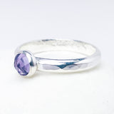 Sterling Stackable Rings with Gemstones - DawnsArtisanJewelry.com