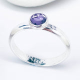 Sterling Stackable Rings with Gemstones - DawnsArtisanJewelry.com