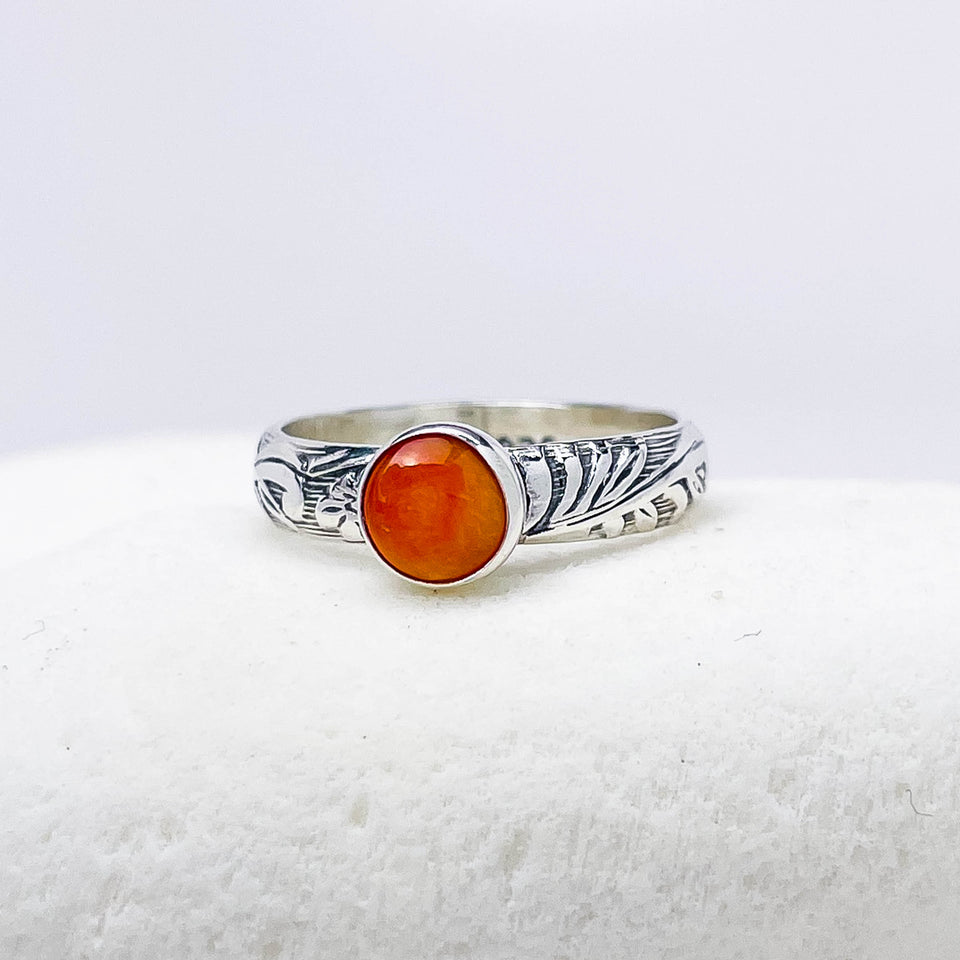 Petite Sterling Silver Ring - Harmony Talisman