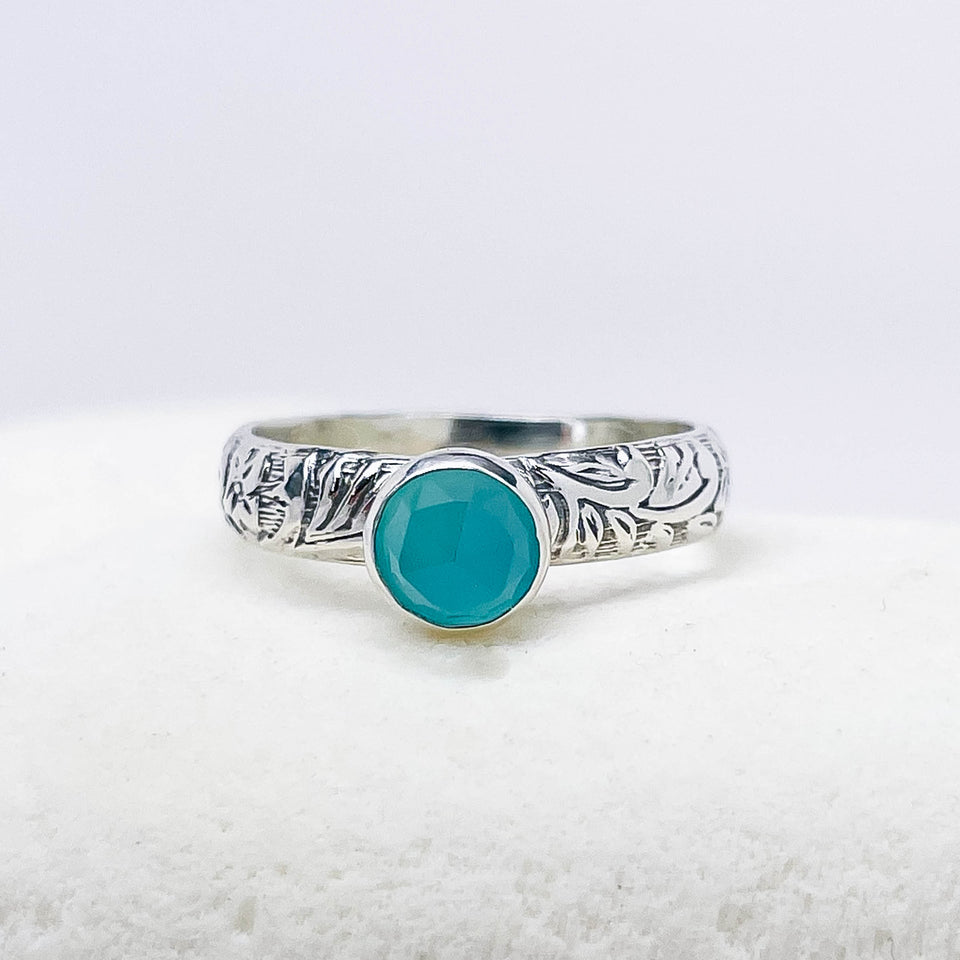 Petite Sterling Silver Ring - Harmony Talisman