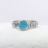 Petite Sterling Silver Ring - Harmony Talisman