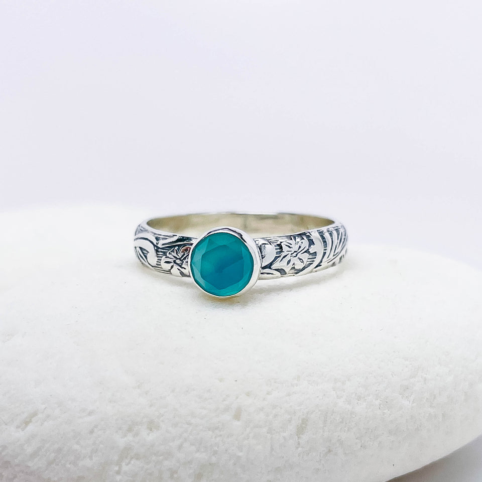Petite Sterling Silver Ring - Harmony Talisman