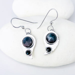 Sterling Silver Tear Drop Post Earrings