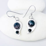 Sterling Silver Tear Drop Post Earrings