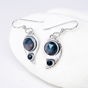 Sterling Silver Tear Drop Post Earrings