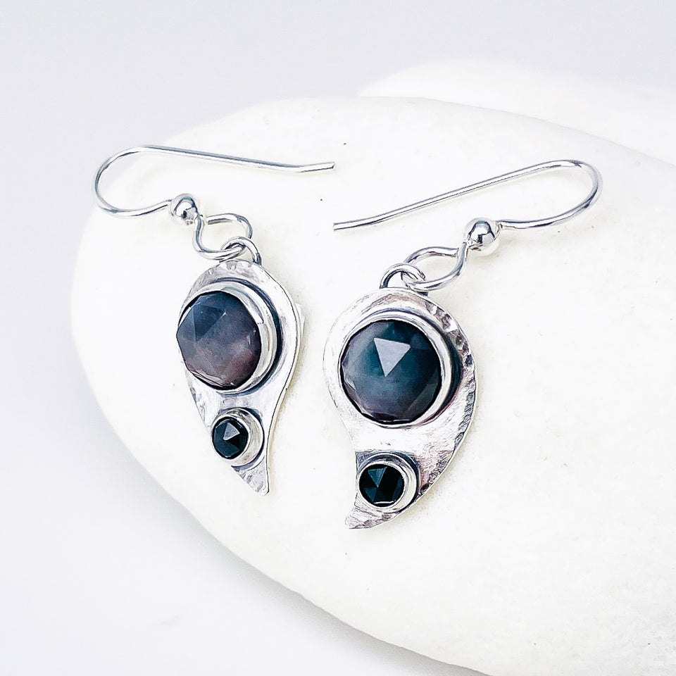 Sterling Silver Tear Drop Post Earrings