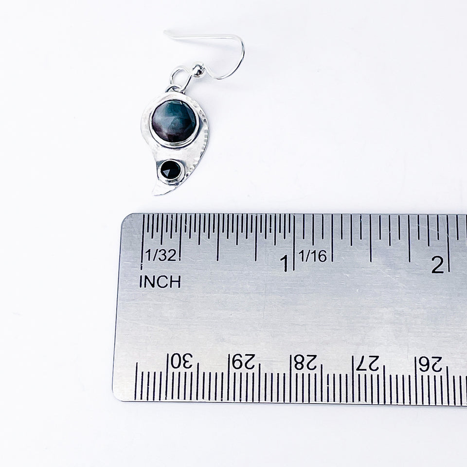 Sterling Silver Tear Drop Post Earrings