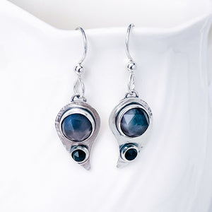 Sterling Silver Tear Drop Post Earrings