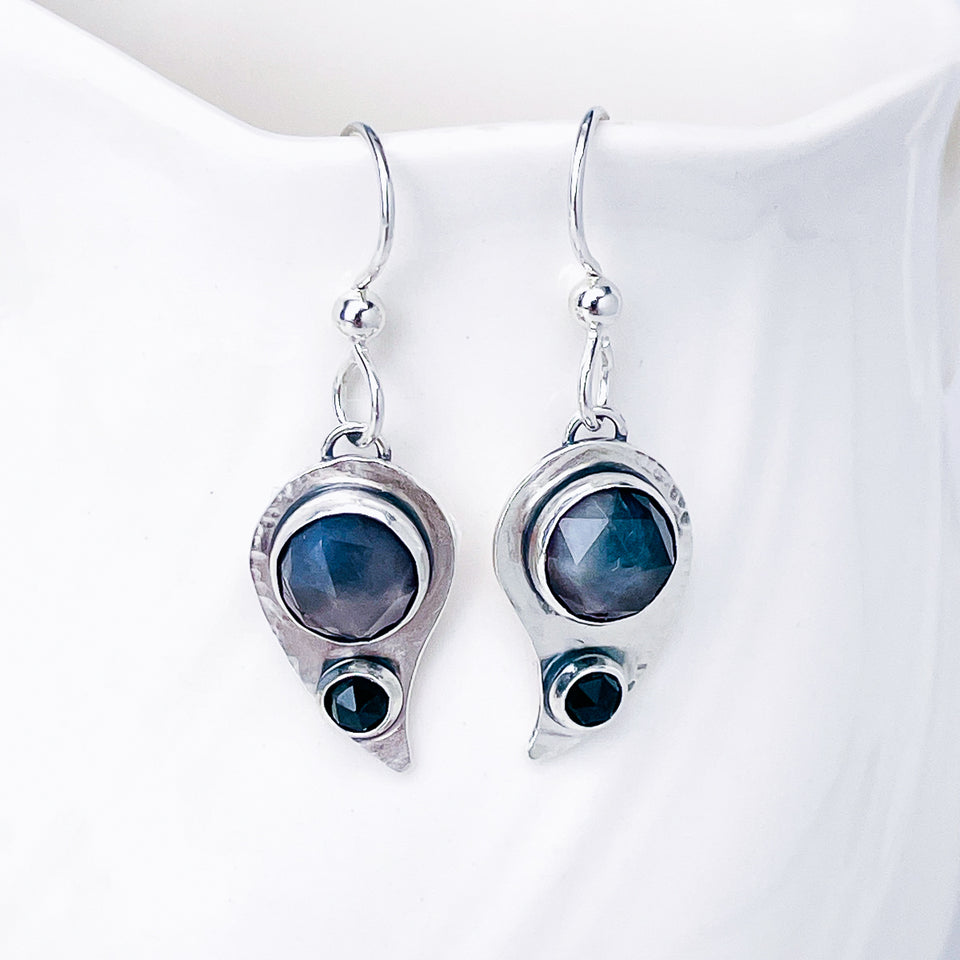Sterling Silver Tear Drop Post Earrings