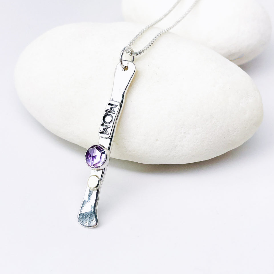 Sterling Silver Necklaces "Words of Wisdom Totem Collection"