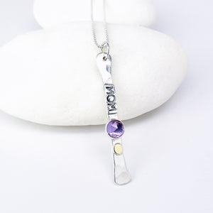 Sterling Silver Necklaces "Words of Wisdom Totem Collection"