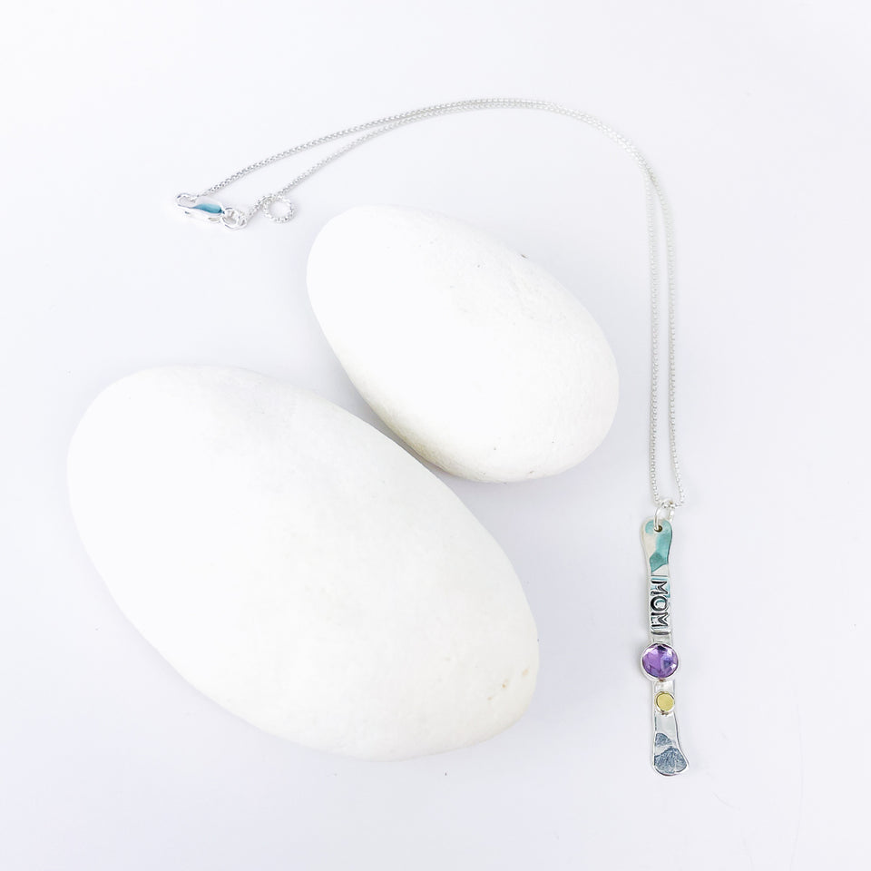 Sterling Silver Necklaces "Words of Wisdom Totem Collection"