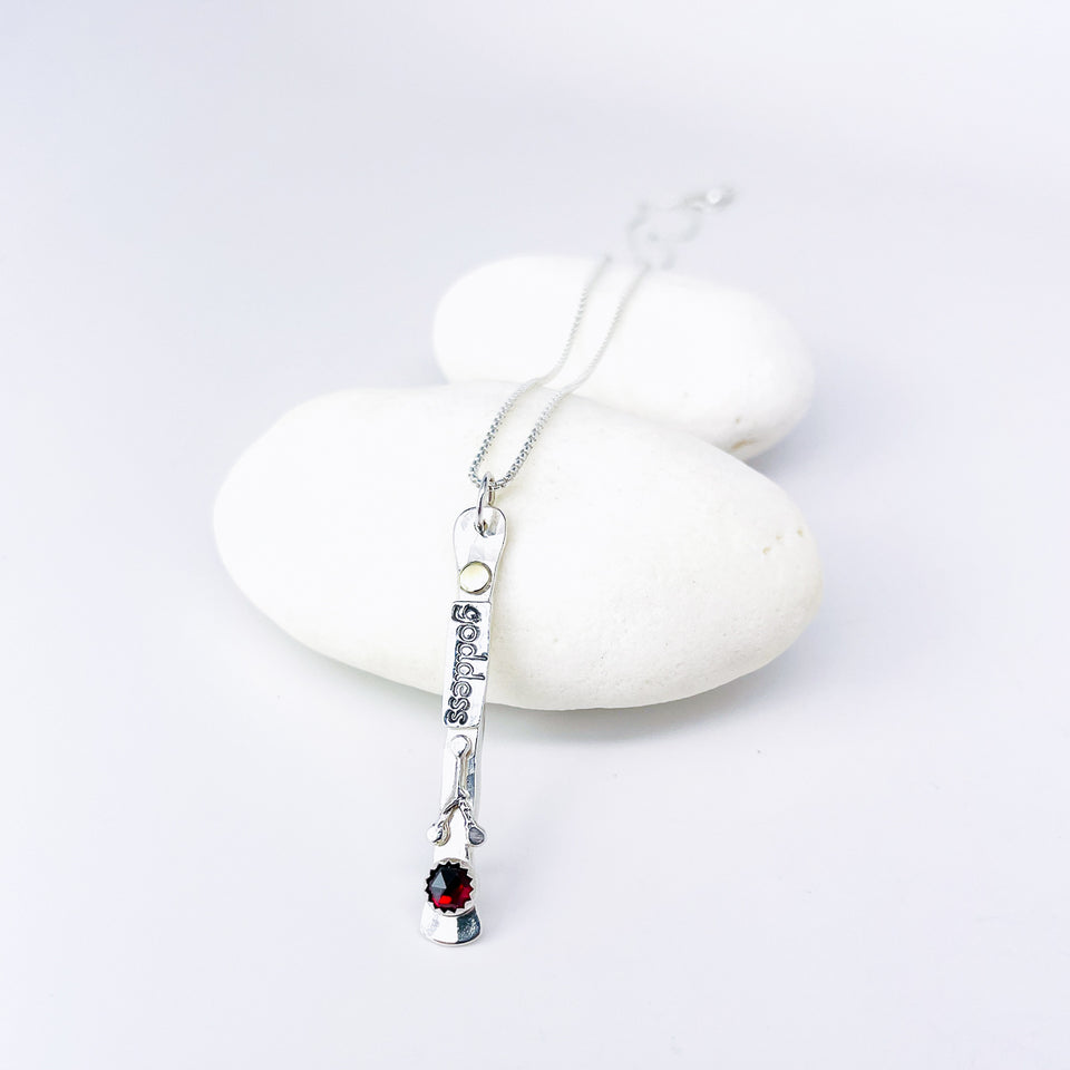 Sterling Silver Necklaces "Words of Wisdom Totem Collection"