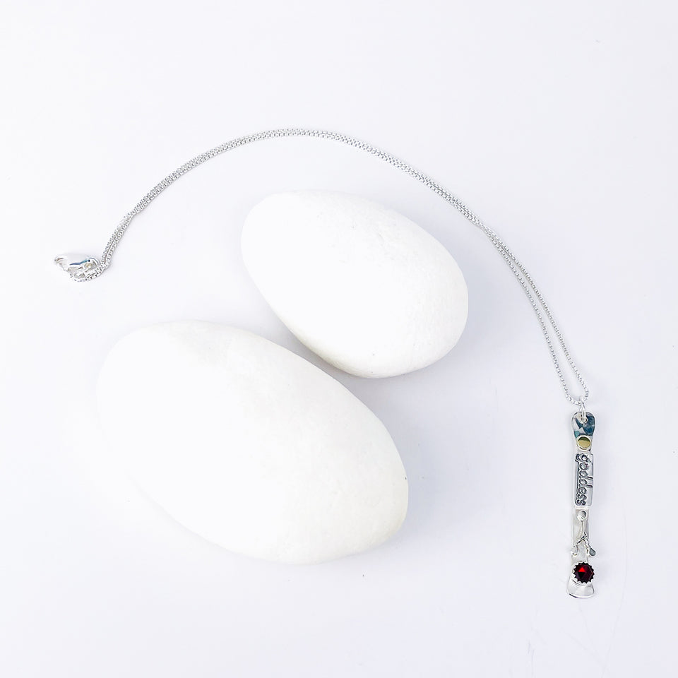 Sterling Silver Necklaces "Words of Wisdom Totem Collection"