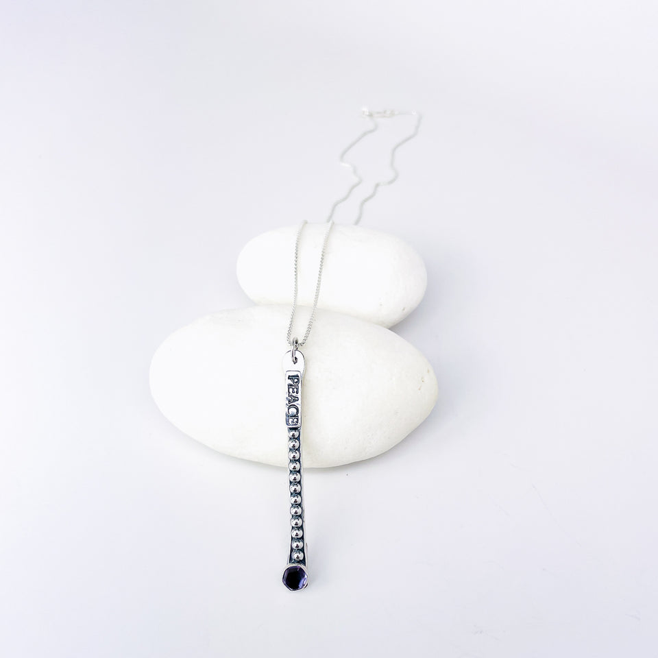 Sterling Silver Necklaces "Words of Wisdom Totem Collection"