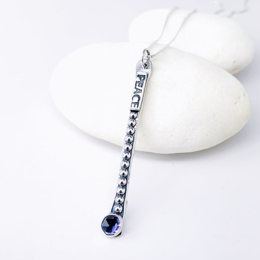 Sterling Silver Necklaces "Words of Wisdom Totem Collection"